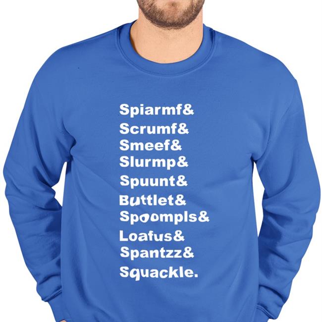 Gamegrumps Merch Spiarmf Scrumf Smeef Slurmp Spuunt Buttlet Spoompls Loafus Spantzz Squackle Tee Shirt