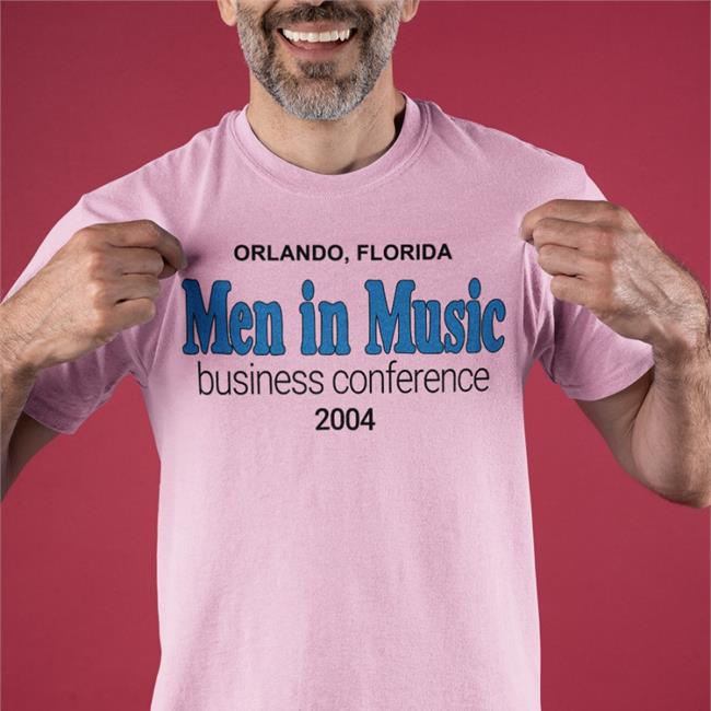Orlando Florida Men In Music Business Conference 2004 Tee