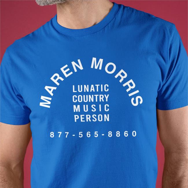 Maren Morris Shop Merch Maren Morris Lunatic Country Music Person Original Black Hoodie Brian Mansfield