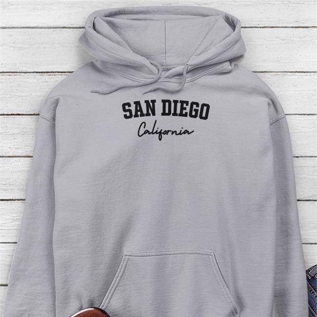San Diego California Baseball Sleeve Tee Positive Dream