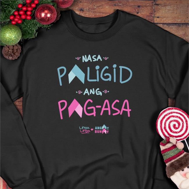 The Linya Linya X Angat Buhay Crewneck Sweatshirt