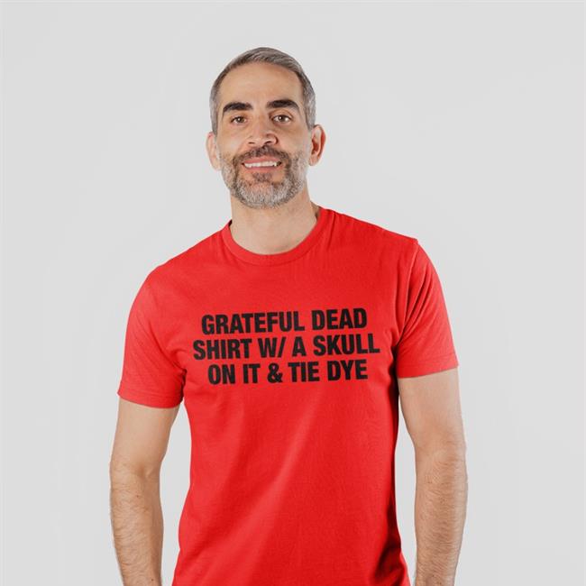 Grateful Dead Shirt W/A Skull On It Tie Dye Hooded Sweatshirt Shirts That Go Hard