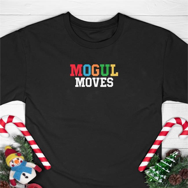 Retro Mogul Moves Drop Baseball Sleeve Tee White By Ludwig
