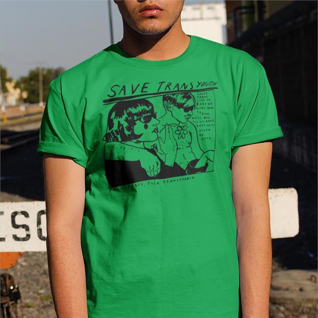 Print Social Store Save Trans Youth By Start Today Tattoo Long Sleeved T Shirt Colby Gordon
