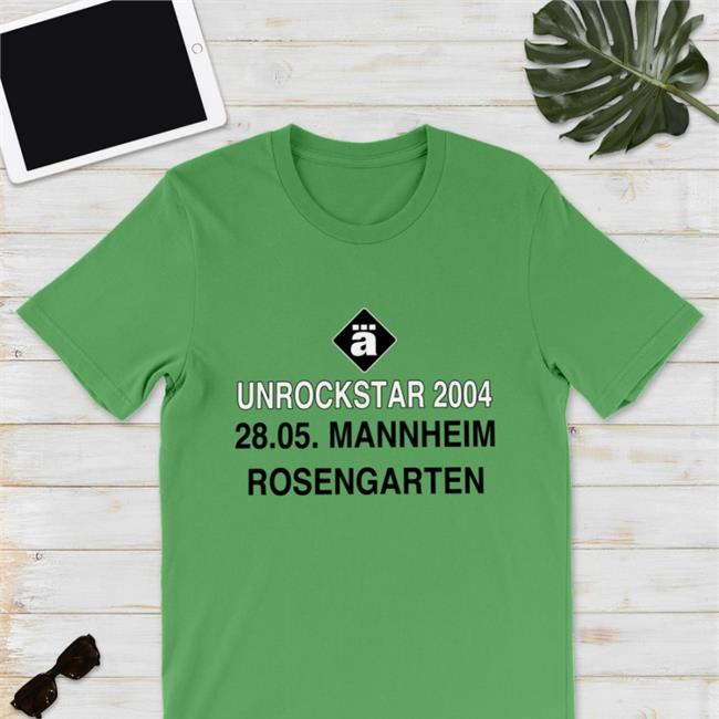 Unrockstar 2004 28 05 Mannheim Rosengarten Shirt