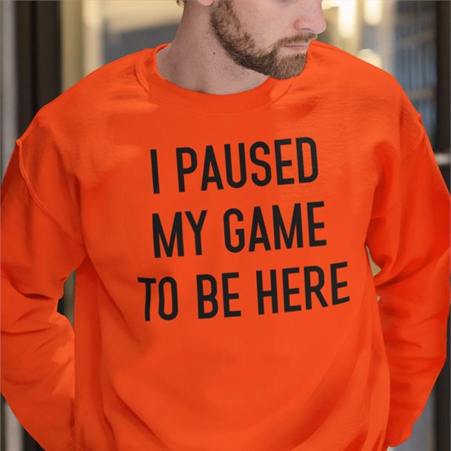 Denver Nuggets Nikola Jokic I Paused My Game Toe Here Shirt Bishop
