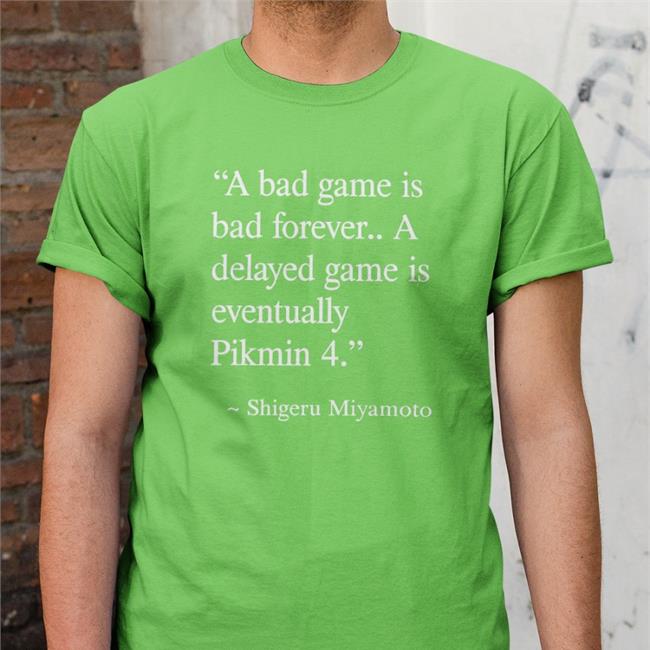 A Bad Game I Bad Foreve Shirt Nirbion Shigeru Miyamoto