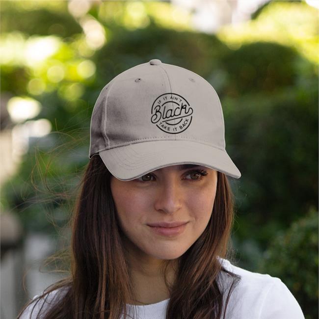 Quittouchingish Merch If It Ain't Black Take It Back Hat Rio Dinero