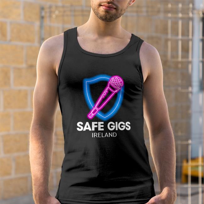 Safe Gigs Shop Merch Safe Gigs Ireland Classic Limited Shirts Black Safegigsireland