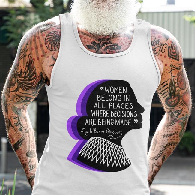 Emily Winston Women Belong In All Places Where Decisions Are Being Made Tees Emywinst