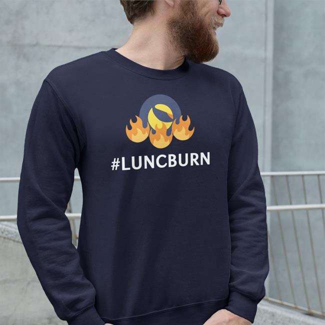 Luncburner Merch Luncburn Baseball Sleeve Tee Cryptoking Nft