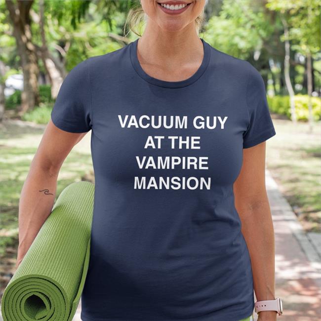 Vacuum Guy At The Vampire Mansion Sweatshirt Mcr Mcrtacoma Xobarriers