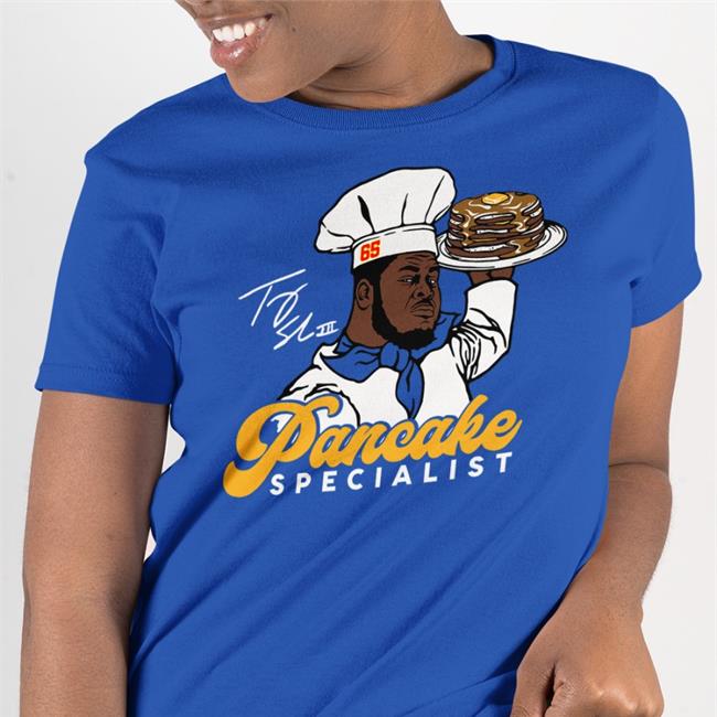 Trey Smith Pancake Specialist Hoodie Charlie Hustle