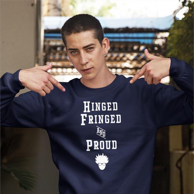 Hinged Fringed And Proud Shirt Black