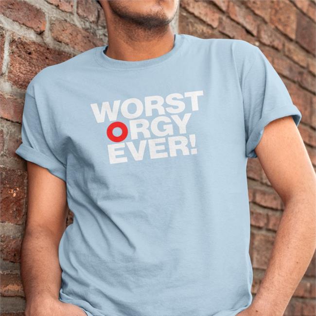 Worst Orgy Ever Tee Shirt Wombat_Matt