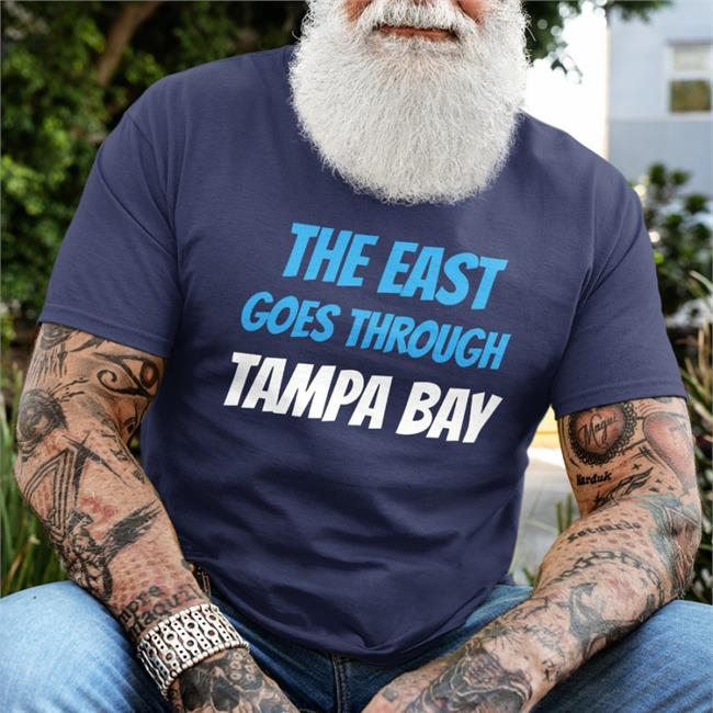 The East Goes Through Tampa Bay Shirts Black By Rico Bo$Co
