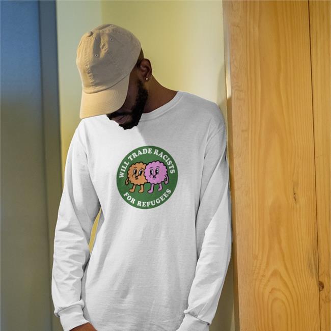 Nordacious Merch Will Trade Racists For Refugees Tee