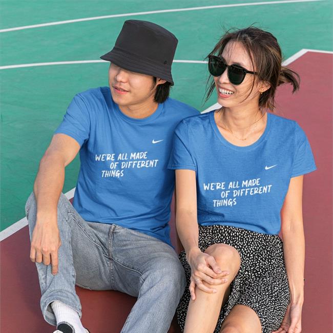 We're All Made Of Different Things Shirt Ruffles