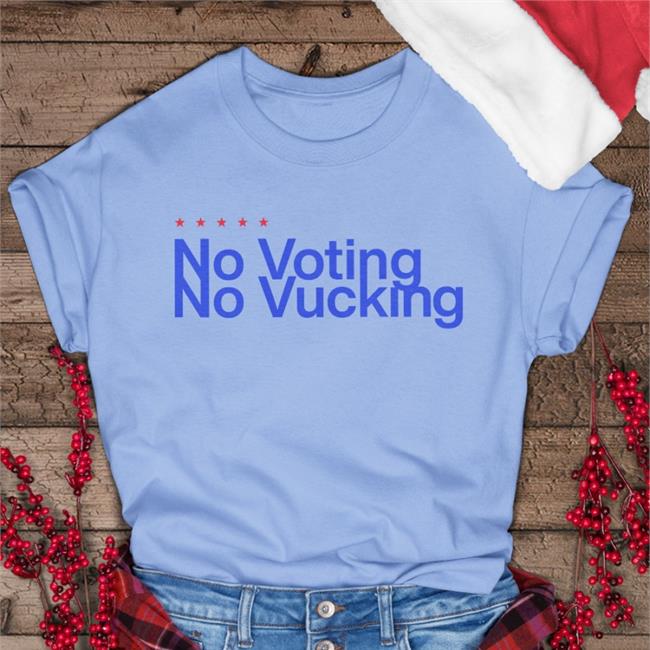 No Voting No Vucking Long Sleeve T Shirt Blk Trina And Saucy Santana No Voting No Vucking Shirts Big L Atlsolid