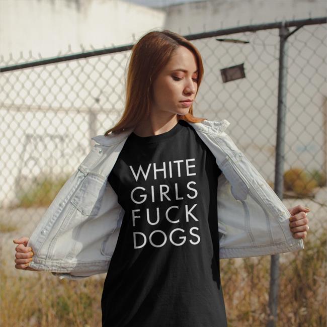 Rusty-Cage White Girls Fuck Dogs Hooded Sweatshirt