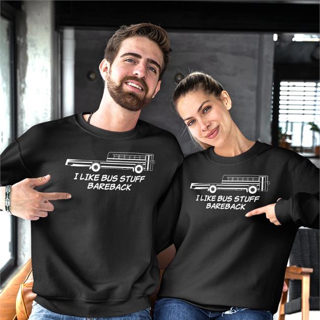 I Like Bus Stuff Bareback Tee Shirt Agingwheels