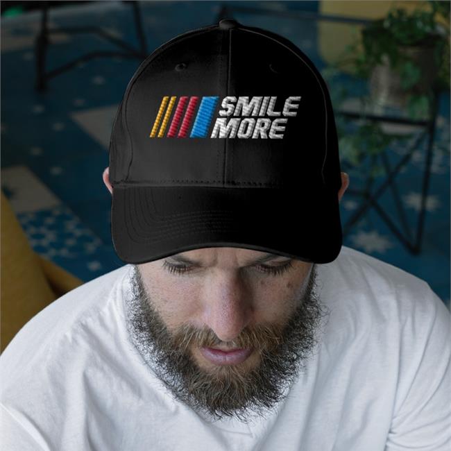 Smile More Racing Hooded Sweatshirt