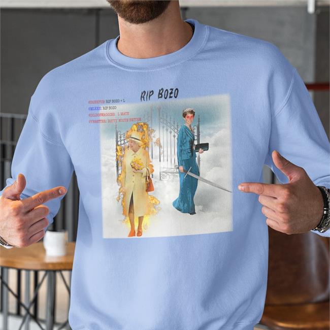 21 Savage Rip Bozo Queen Elizabeth Tee Shirt