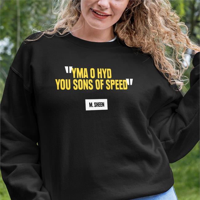 Yma O Hyd You Sons Of Speed M Sheen Shirt Turf Clothing Merch