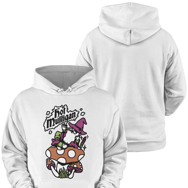 Hot Mulligan Merch Mushroom Wizard Sweatshirt Hotmulliganband
