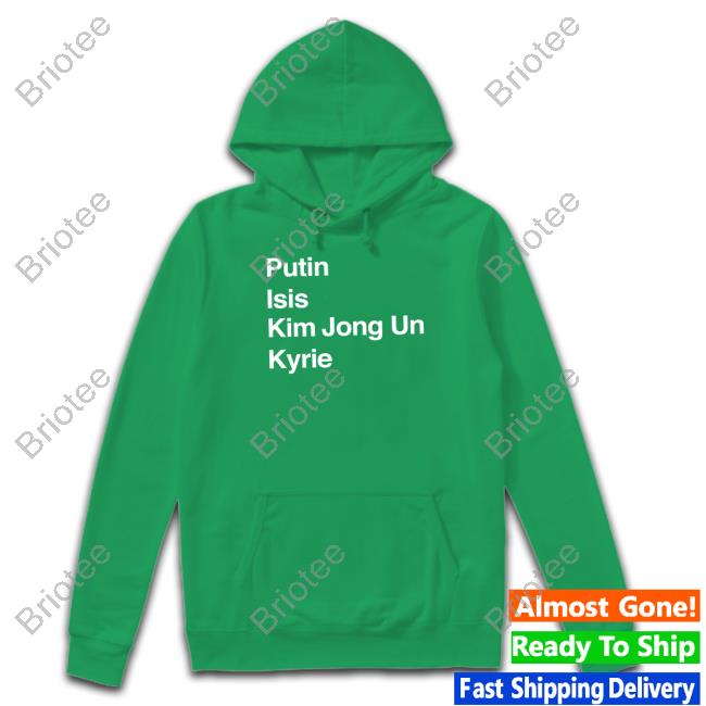 Official Barstool Sports Putin Isis Kim Jong Un Kyrie Shirt
