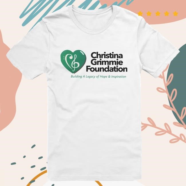 Official Christina Grimmie Original Christina Grimmie Foundation (White T Shirt)