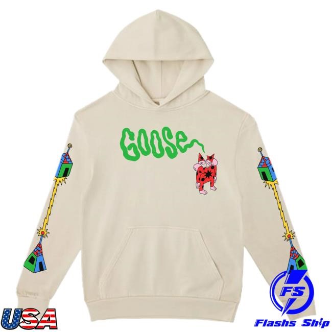 Official Goose The Band Merch Store Four Headed Attractive Hoodie GooseTheBand