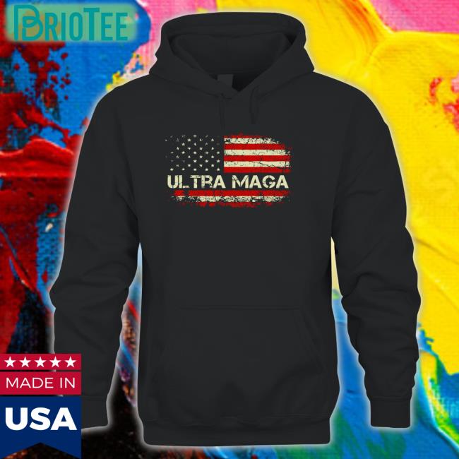 Donald J. Trump Ultra Maga Shirts Ultra Maga Proud Anti Biden Us Flag Pro Trump 2024