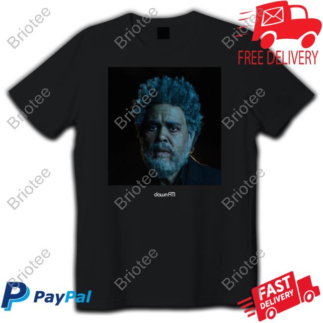 Official The Weeknd Dawn Fm Digital Album T-Shirt