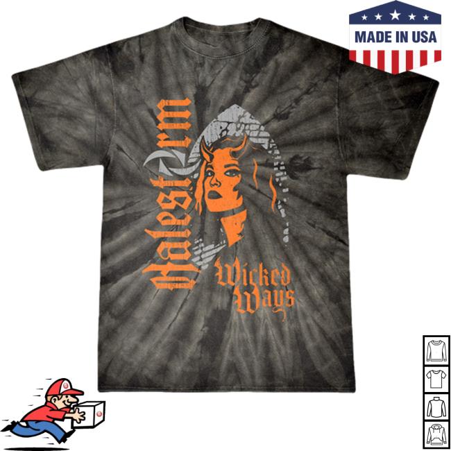 Official Halestorm Rocks Merch Wicked Ways Tie Dye New Shirt