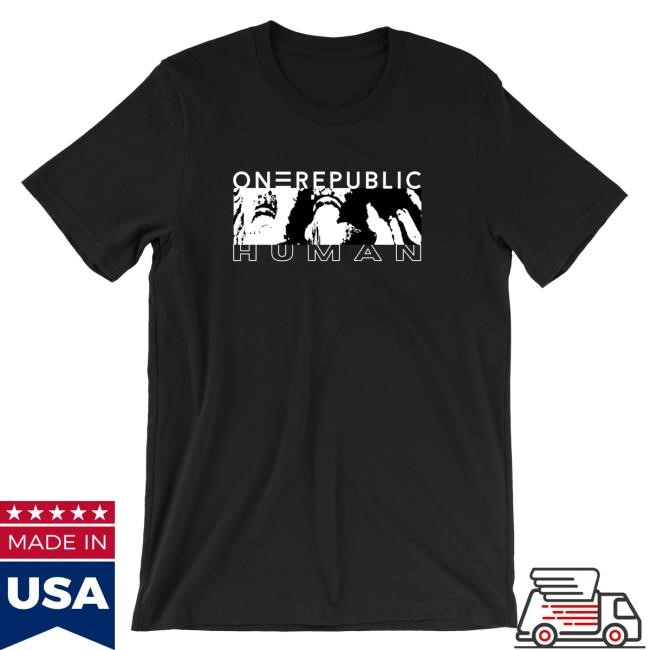 Official One Republic Shop Onerepublic Black Human Statue Popover Shirt