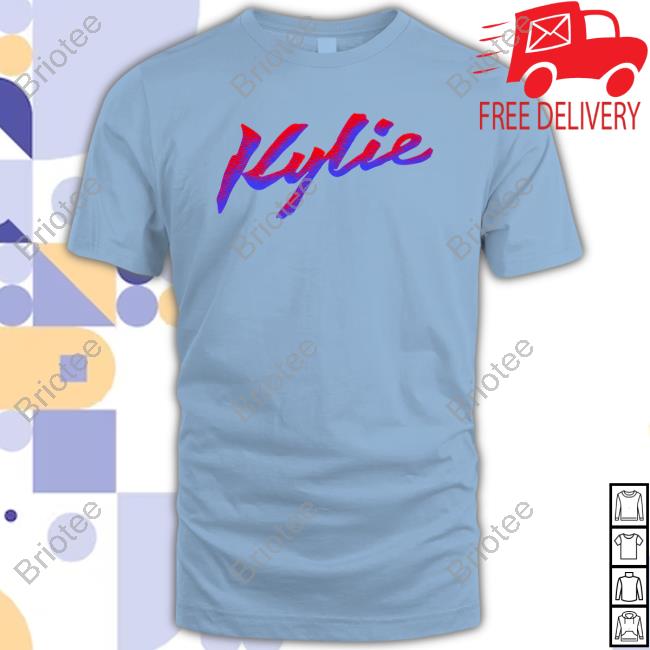 Official Kylie Minogue Kylie Logo Tee Kylie Minogue Store Kylie Logo Shirt