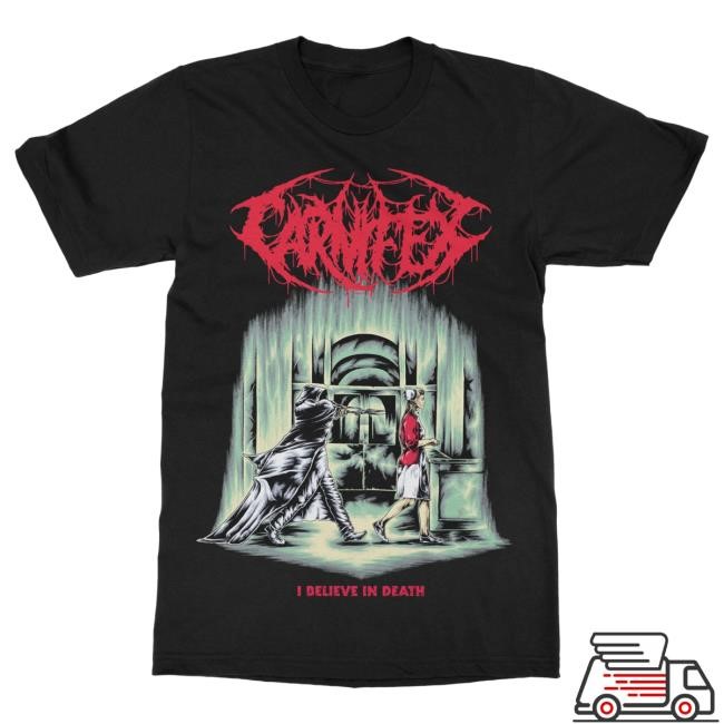 Official Indie Merch Store Shop Carnifex "I Believe In Death" Shirt New IndieMerchStore