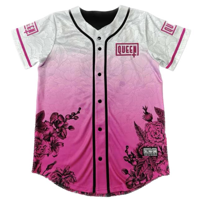 Official Sullivan King Merch 2023 "Return Of The Queen" Bassball Jersey Hot Shirt Venomous Pink