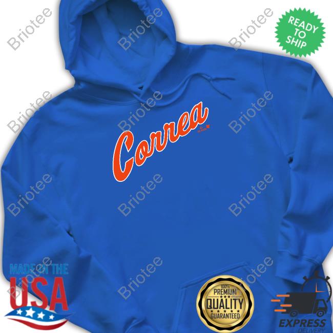 Breakingt Carlos Correa New York Script T Shirt