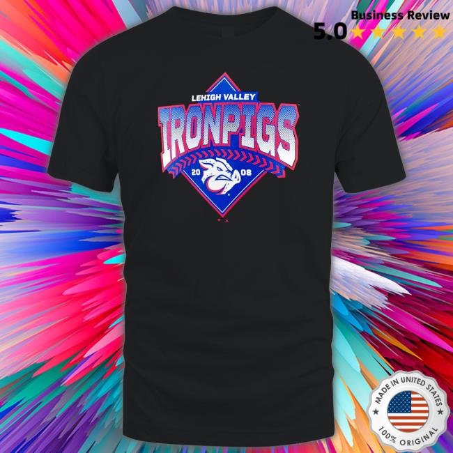 Lehigh Valley IronPigs logo Tee Official Lehigh Valley IronPigs logo Tee Shirts