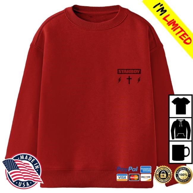 Official Starboy Crewneck From The Weeknd XO Archive