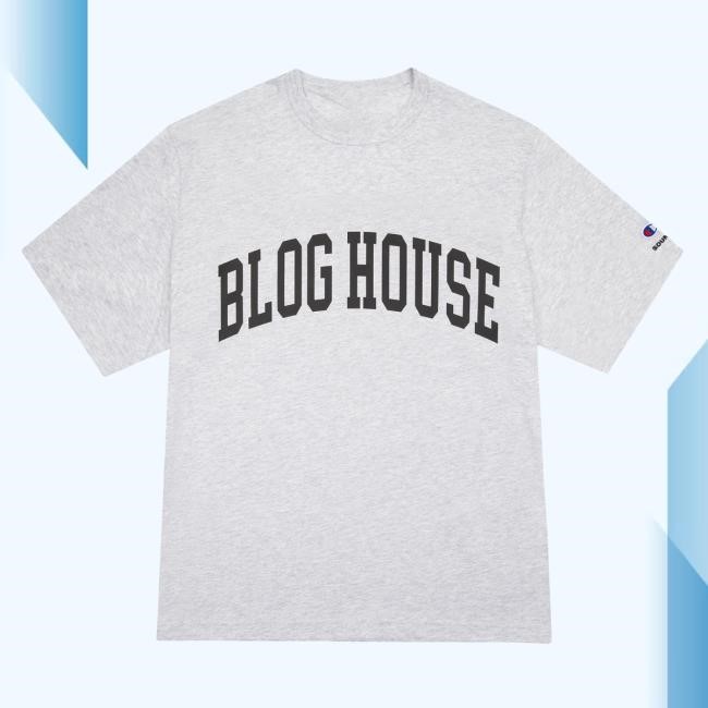 Champion Blog House Short Sleeve Shirt Grey - BOILER ROOM