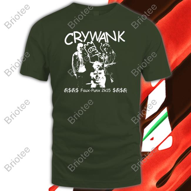 Official Crywank Merch Crywank Faux Punk Tee Shirt