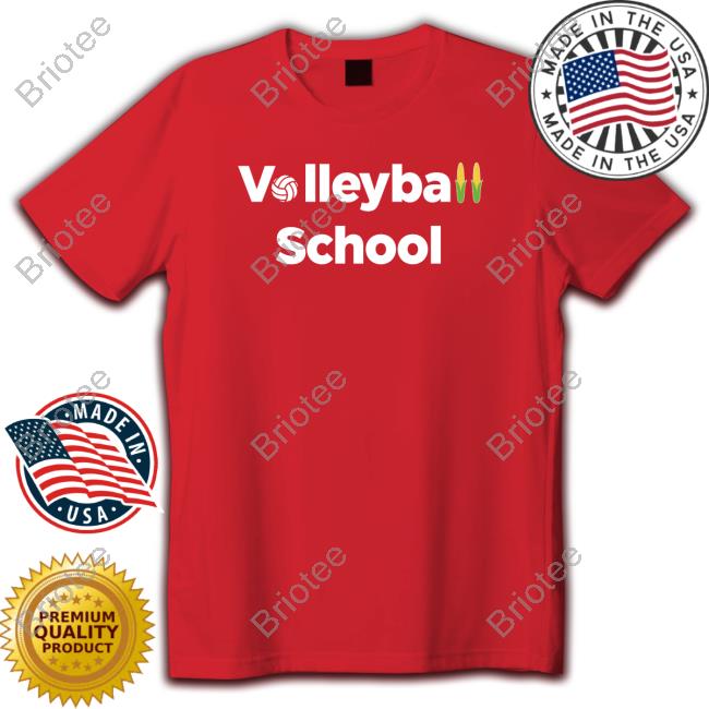 Official Dave Portnoy Barstool Sports Store Volleyball School Tee Shirt