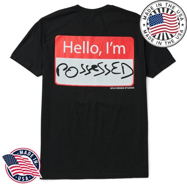 Official Sam And Colby Merch Store Shopxplr Sam And Colby Hello, I'm Possessed Attractive Shirt Xplr SamAndColby