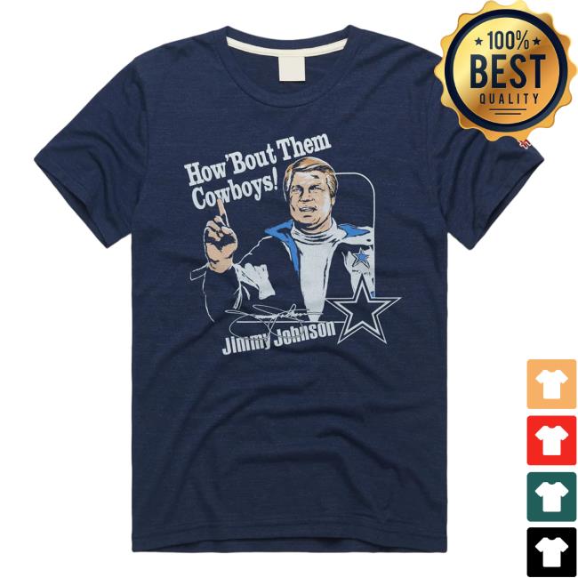 Cowboys Jimmy Johnson Signature Sweatshirt