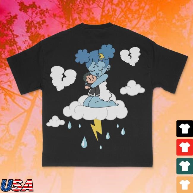 Official Sad Boyz Merch Sad Boyz Sad Girlz Plushy Hot Shirt Black