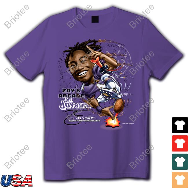 Wildbills Apparel Zay Flowers Commemorative Rookie Season Crewneck Sweatshirt