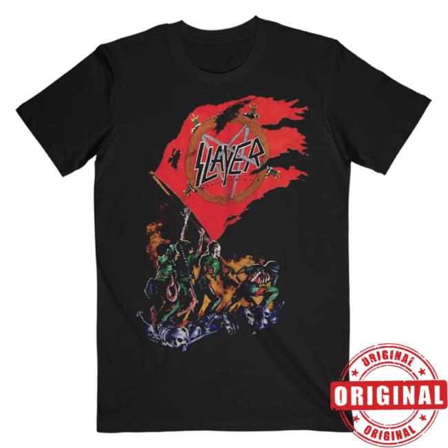 Slayer Clothing Store Shop Merch Iwo Jima Of The Dead New Shirt